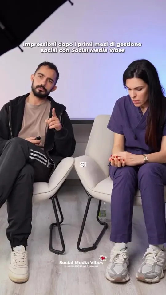 Valentina Paderi racconta a Gian Marco i primi mesi di lavoro insieme